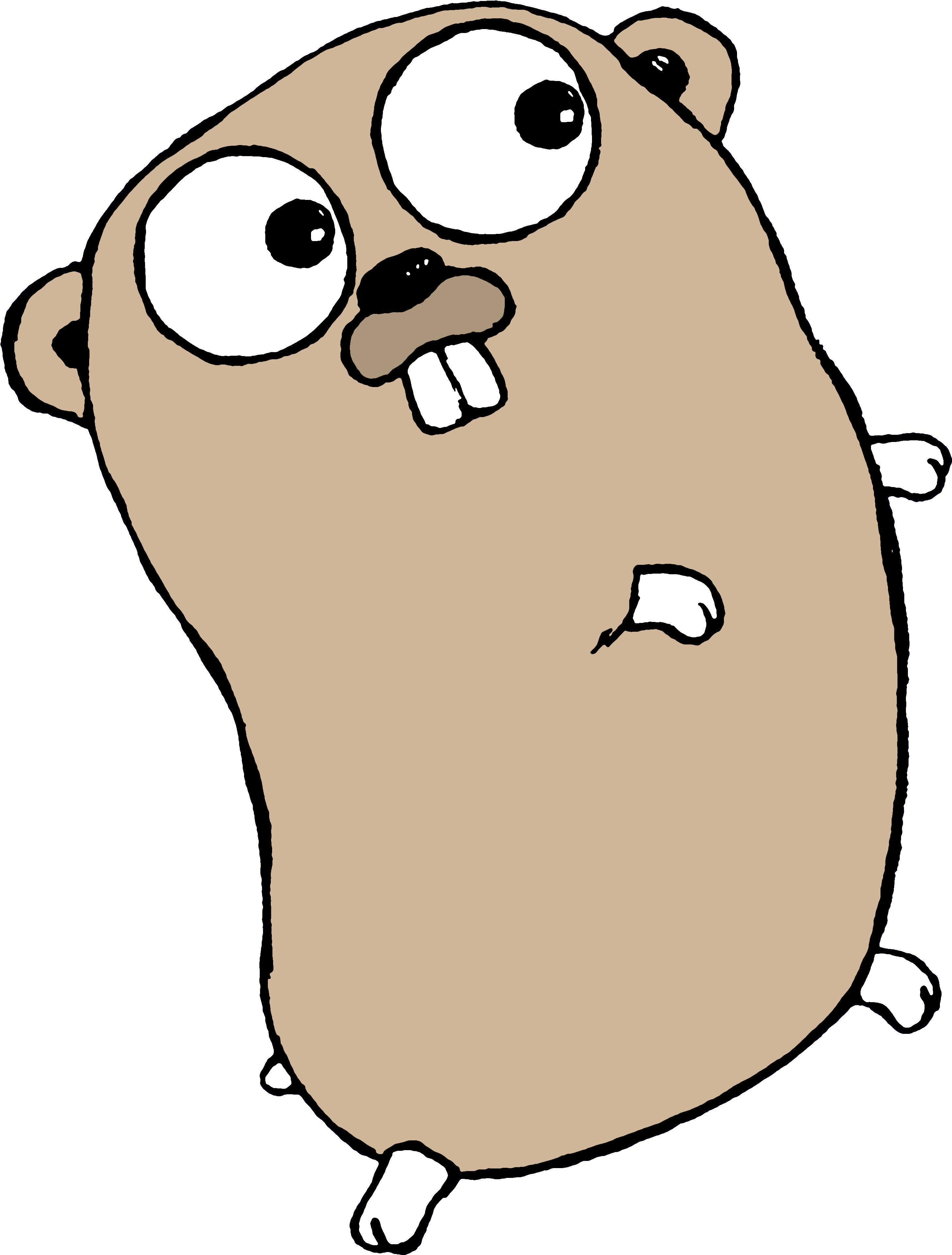 File - Gogophercolor - Way To Go By Ivo Balbaert (3861x3861)