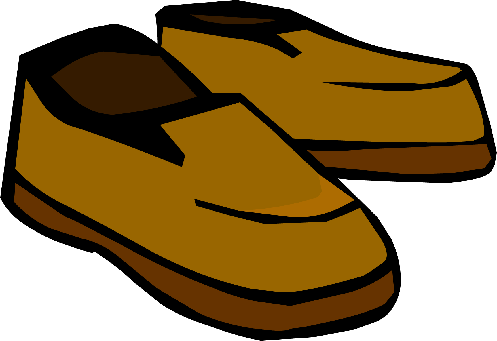 Editable Clip Art - Club Penguin Shoes (1726x1185)