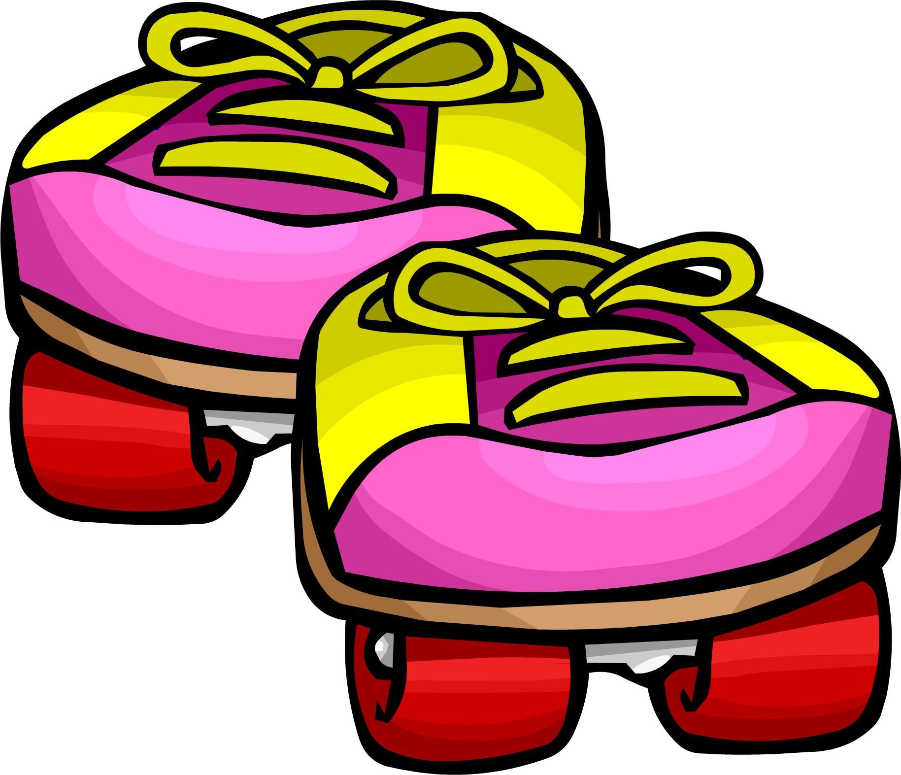 Club Penguin Wiki - Club Penguin Roller Skates (1829x1573)