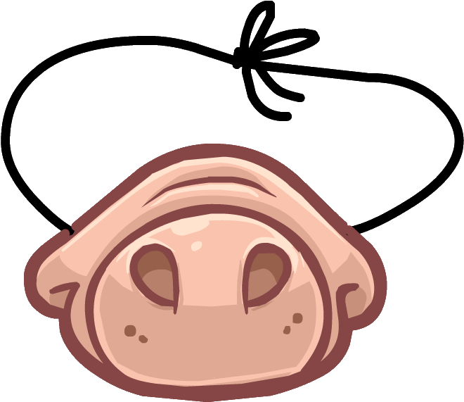 Pig Clipart Pig Snout - Funny Pig Nose Clipart (703x613)