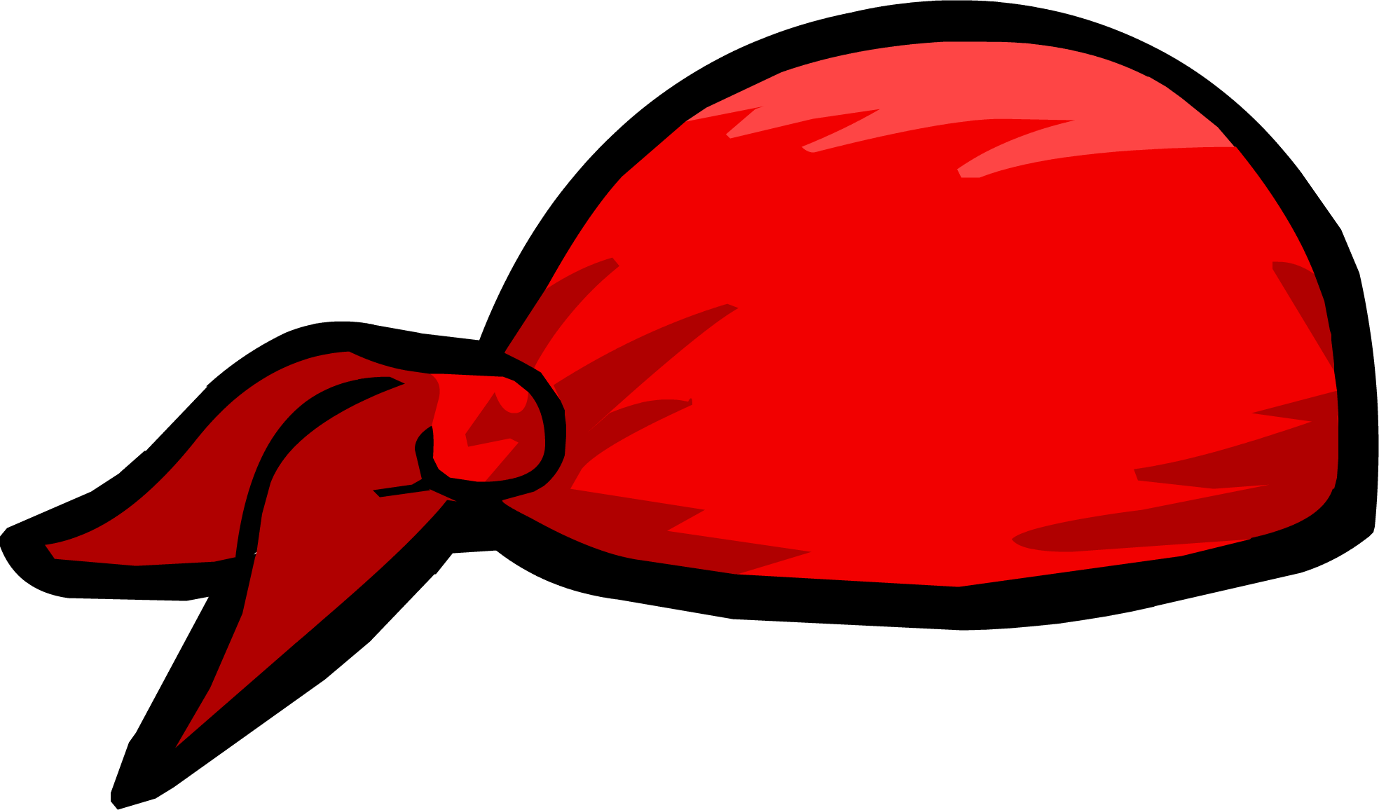 Bandanna Clip Art - Bandana Clipart (1968x1156)