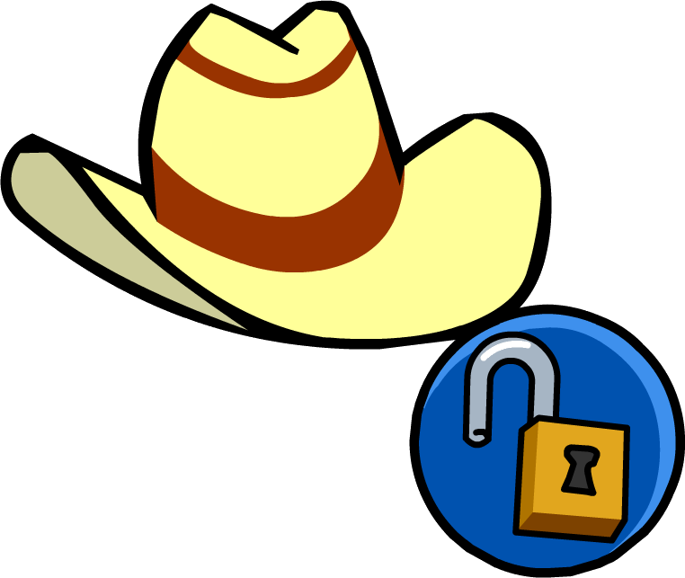 Free Eraser Cliparts, Download Free Clip Art, Free - Club Penguin Cowboy Hat (762x643)
