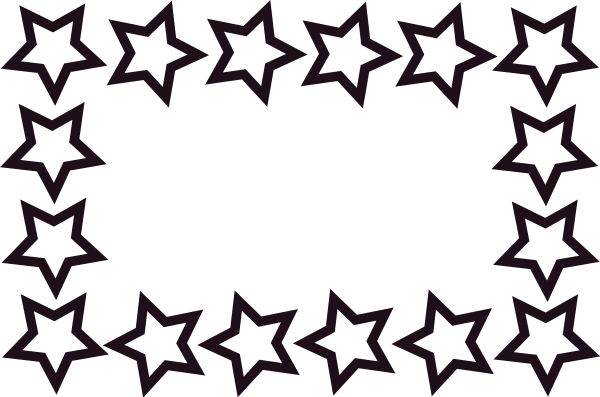 Awards Border Clipart - Punch Card For Behavior (600x397)