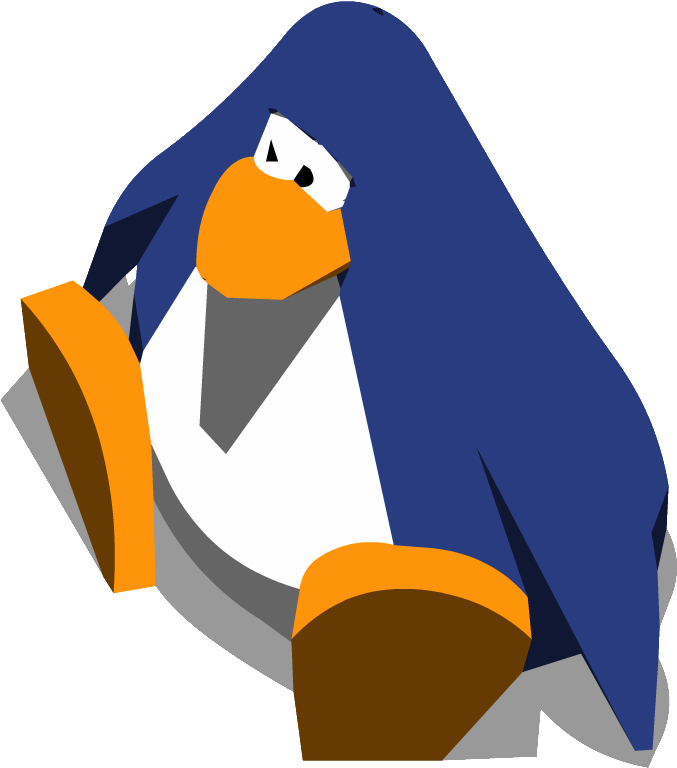 Penguin Chat - Club Penguin Original Penguin (703x799)
