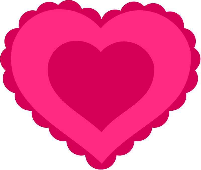 The Empty Hearts Are For Decorating Your Classroom - Valentine Heart Clip Art (1280x1081)