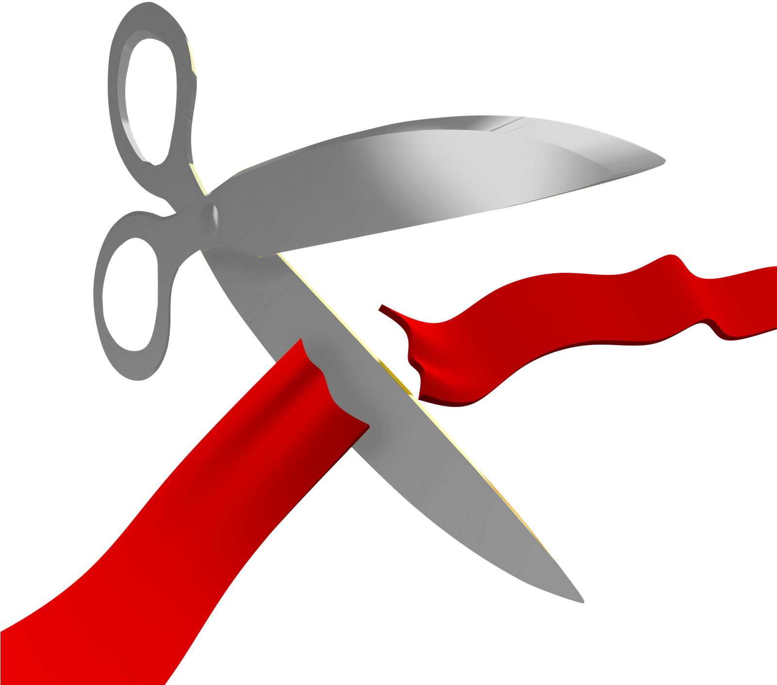 Thank You Clipart Download - Opening Scissors Png (1600x1600)