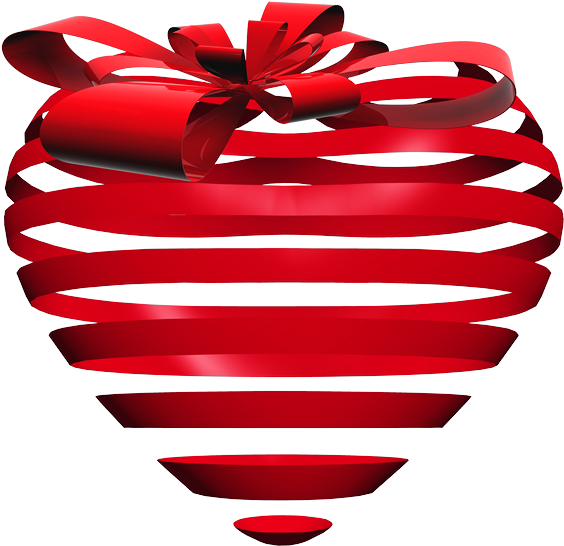 Transparent Heart Strips Png Clipart Picture - Transparent Background Heart (600x593)
