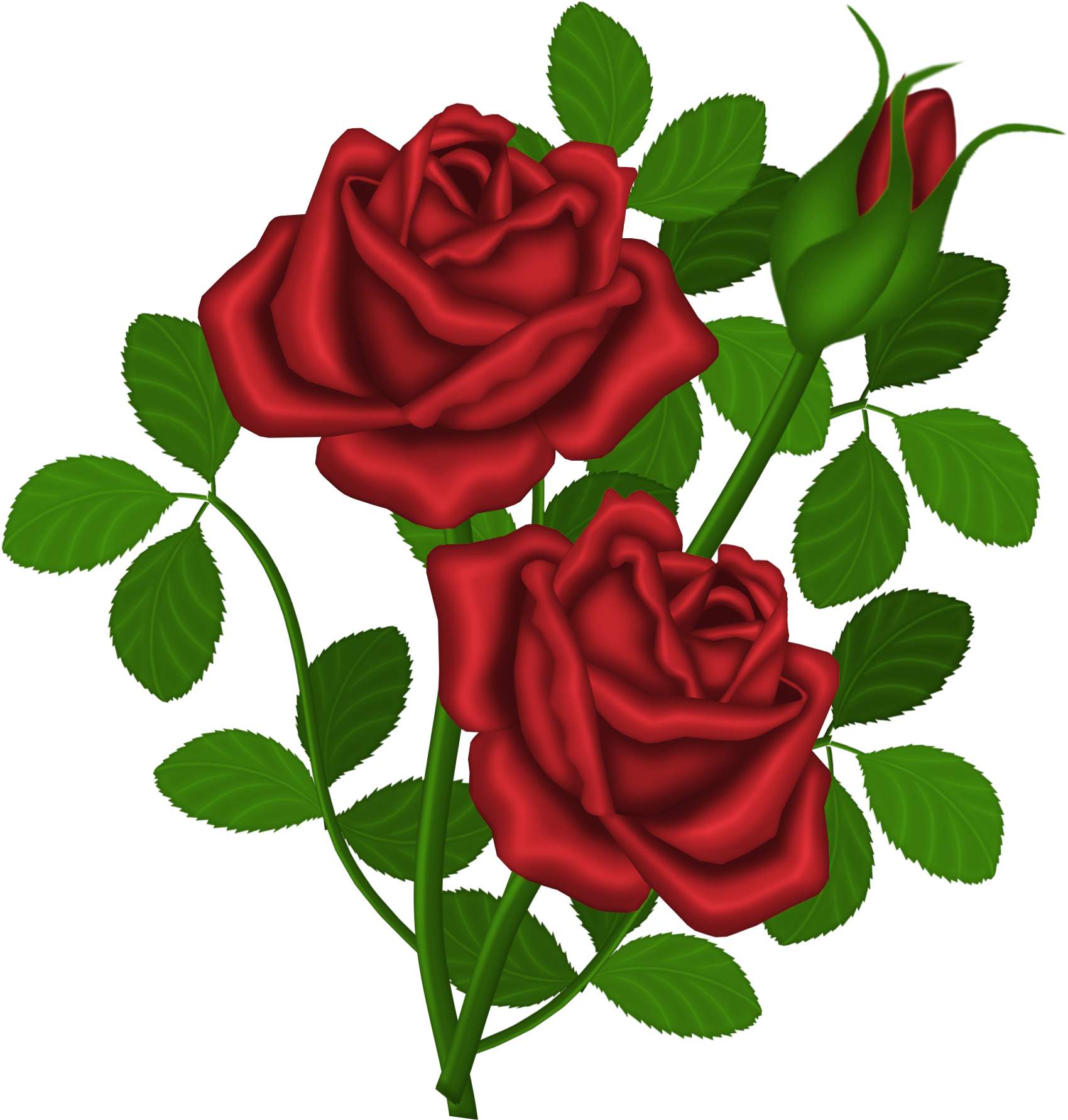 Innovation Inspiration Roses Clipart Red Png Picture - Roses Clipart (1748x1844)