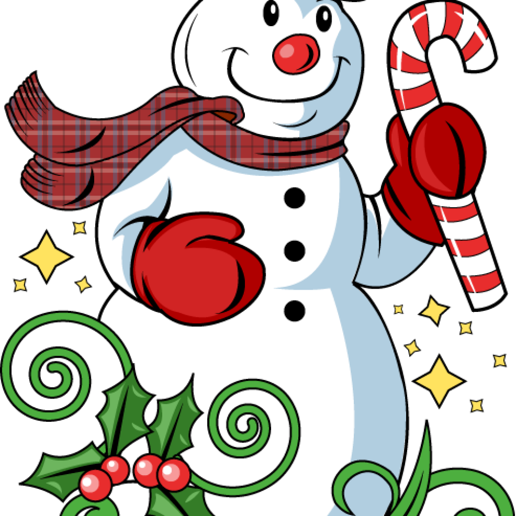 Snowman Clipart Free Holiday Snowman Clip Art Free - Umfassendes Baby-weihnachten Babydecke (1024x1024)