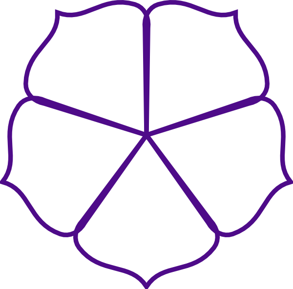 Flower Outline Clip Art Best - Disegno Di Una Palla Da Colorare (600x592)