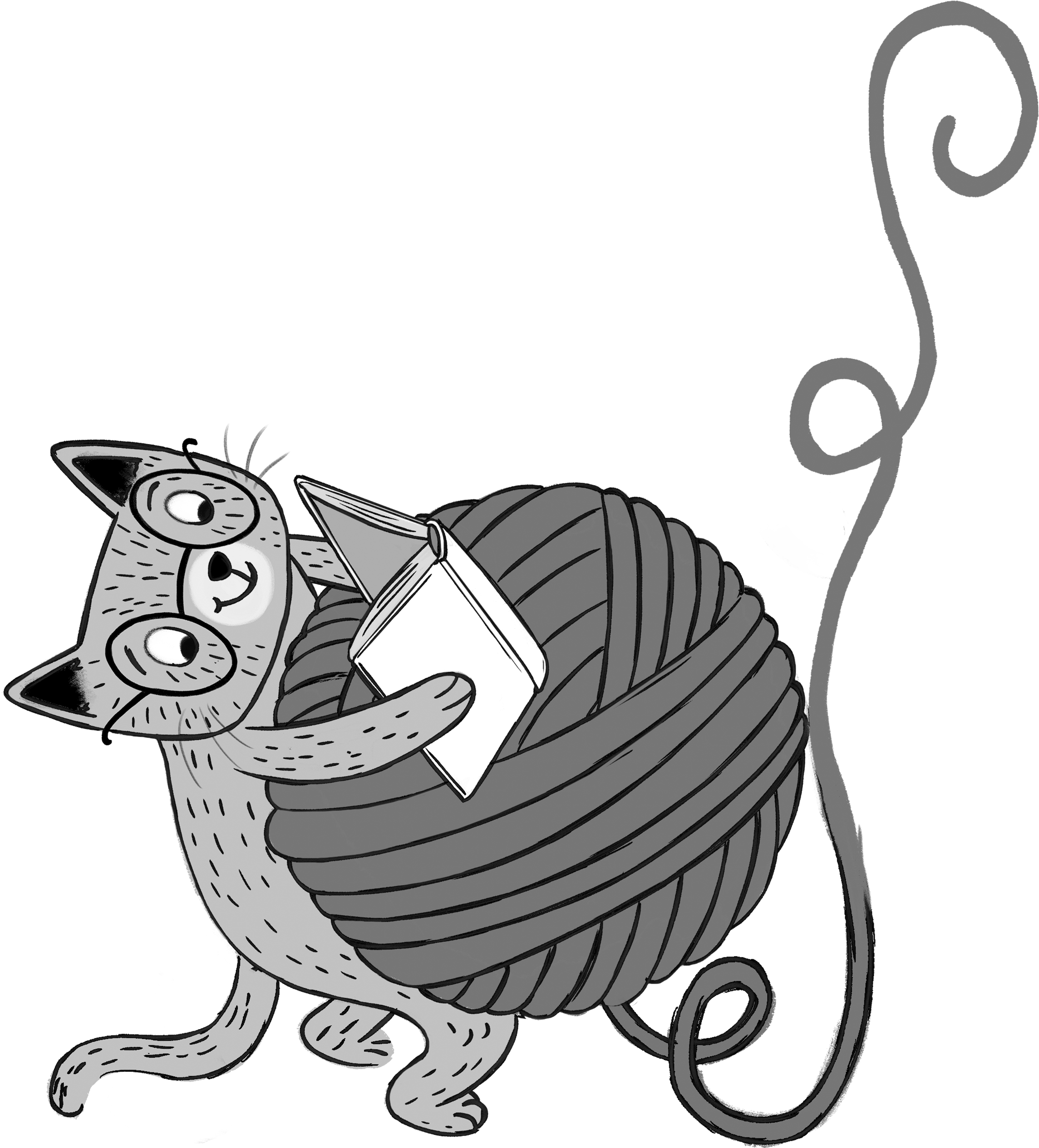 Paws For Books Book Fair Clip Art - Clip Art (2429x2710)