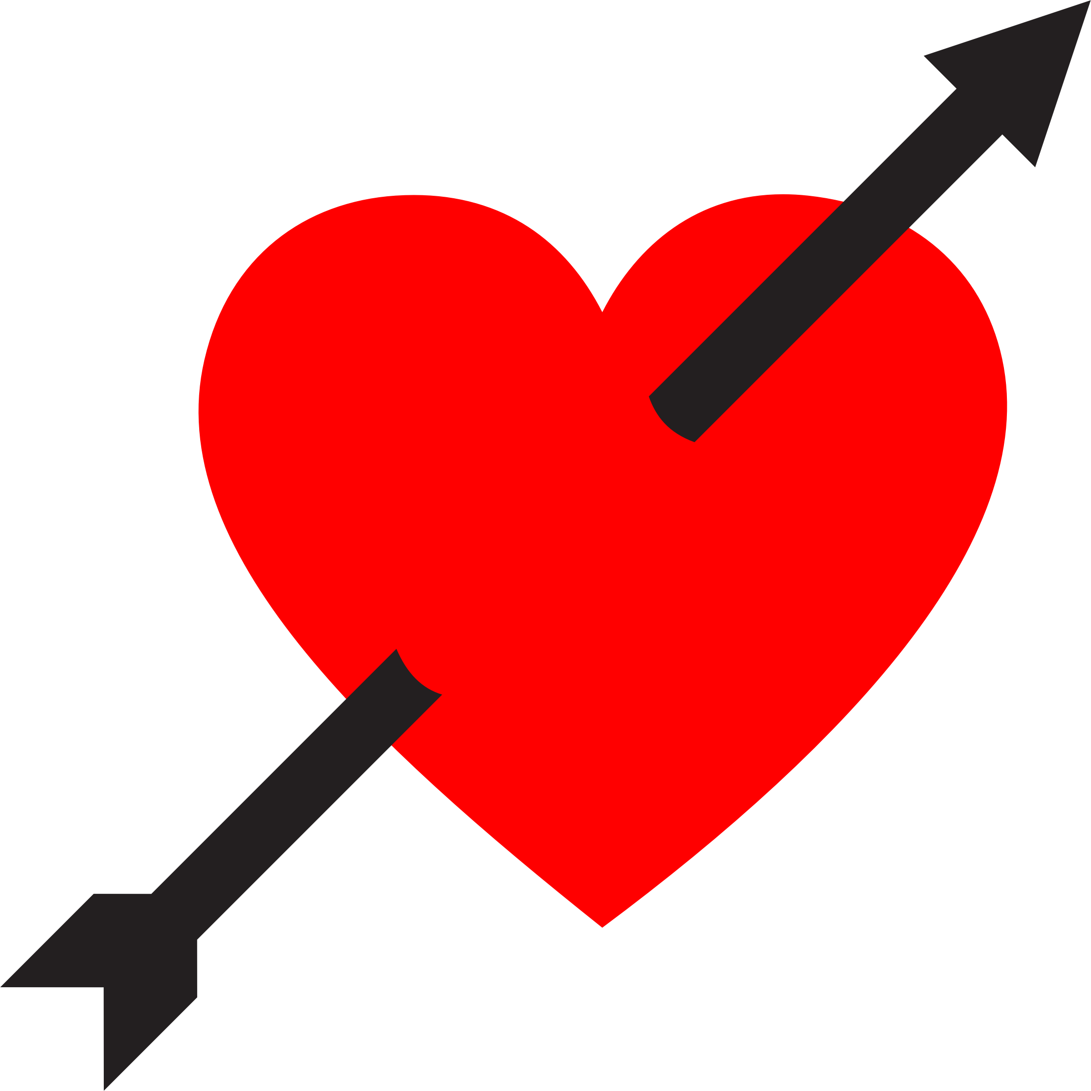 Heart Pierced By Arrow - Heart Pierced By Arrow (2218x2218)