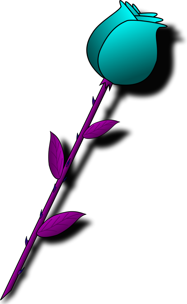 Other Popular Clip Arts - Rose Png Cartoon (600x971)