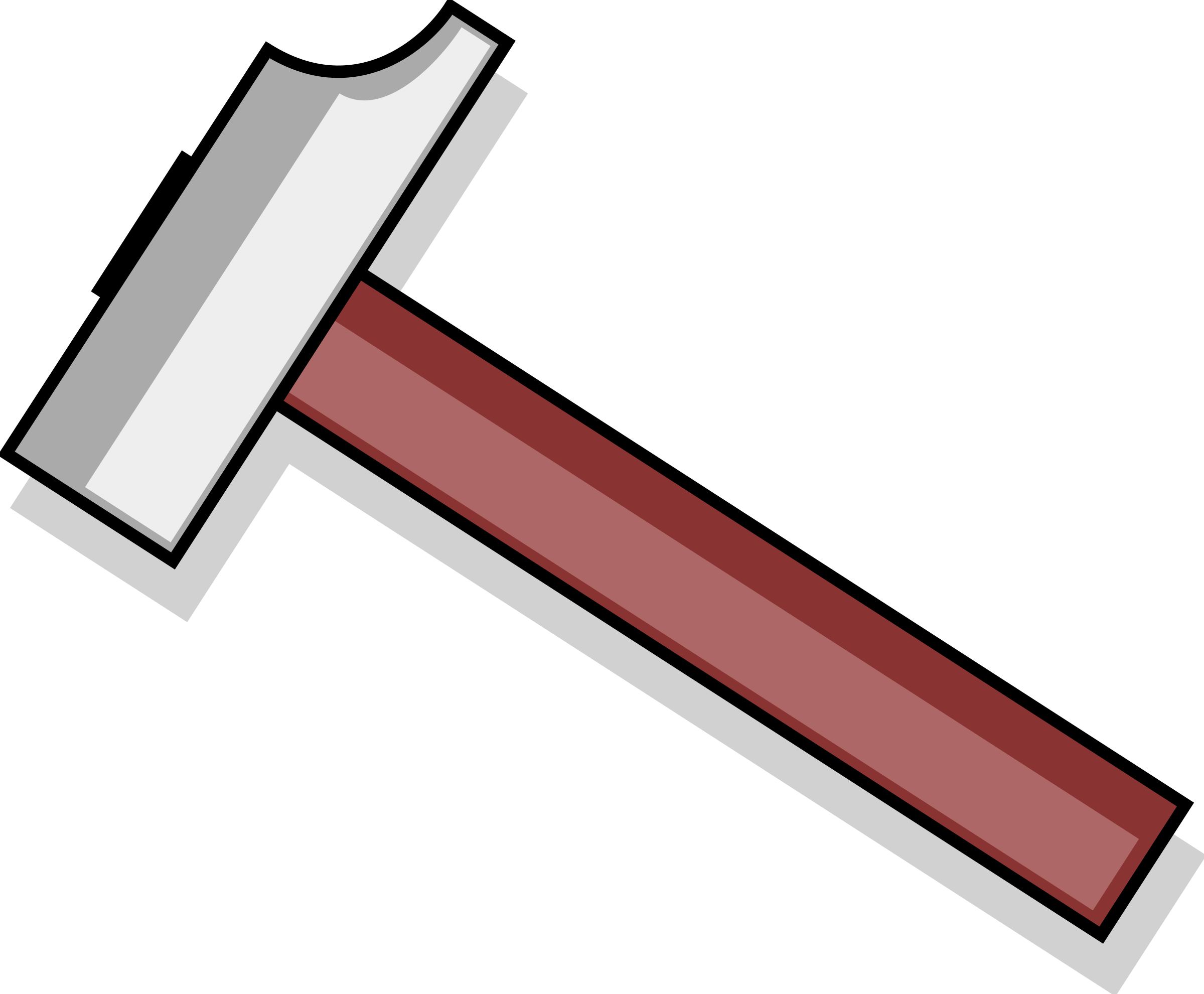 Free Hammer - Blacksmith Hammer Clip Art (2400x1981)