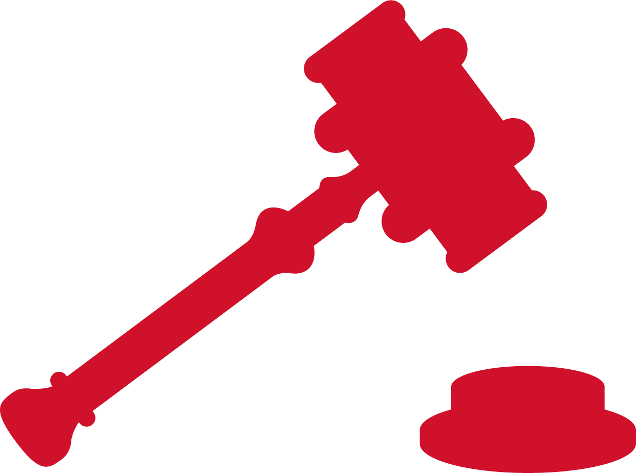 Gavel - Red Gavel Clipart (1239x921)
