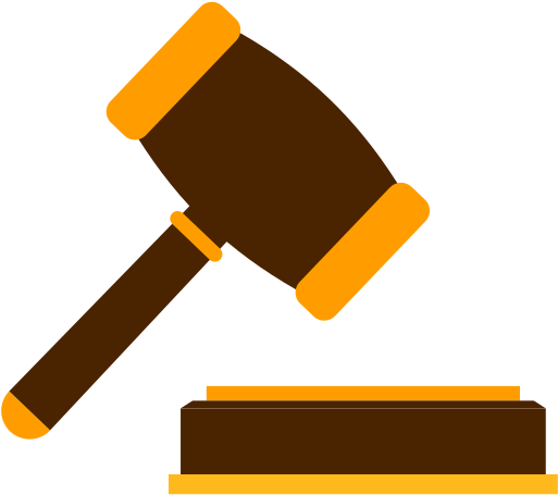 Gavel Png Image With Transparent Background - Hammer Auction Icon (512x512)
