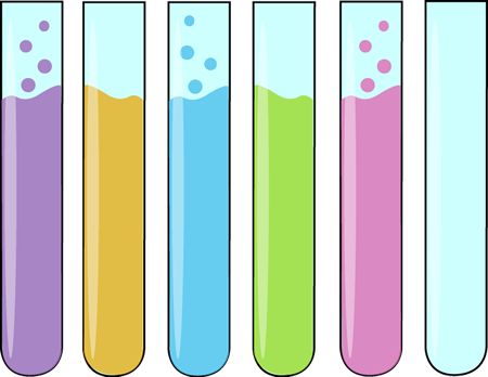 Science Graphics Clip Art Clipart Clipartbold - Science Test Tubes Clipart (450x348)