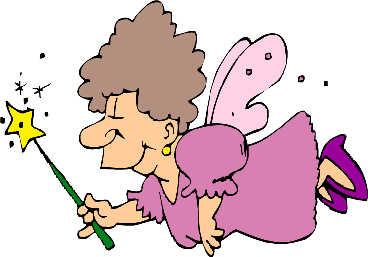 Fairy Godmother Clipart - Clip Art Fairy Godmother (750x547)