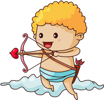 Cute Cupid Cliparts - Cute Cupid Clip Art (439x417)