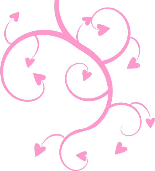 Flower Hearts - Flower And Heart Png (540x594)