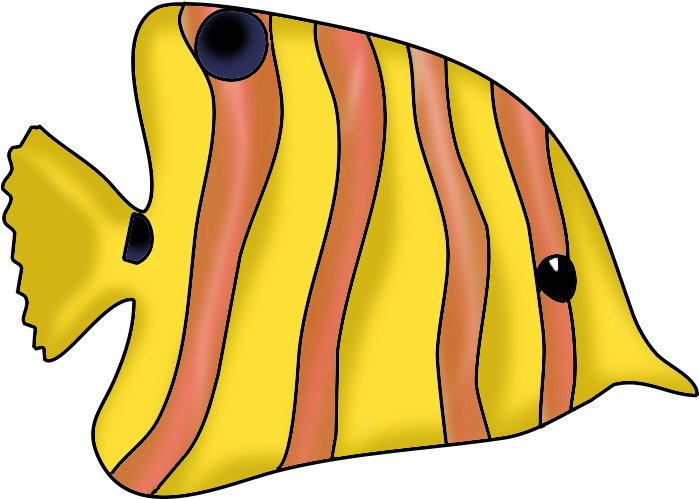 Fish Cute Valentine - Fishes Clipart Png (726x531)