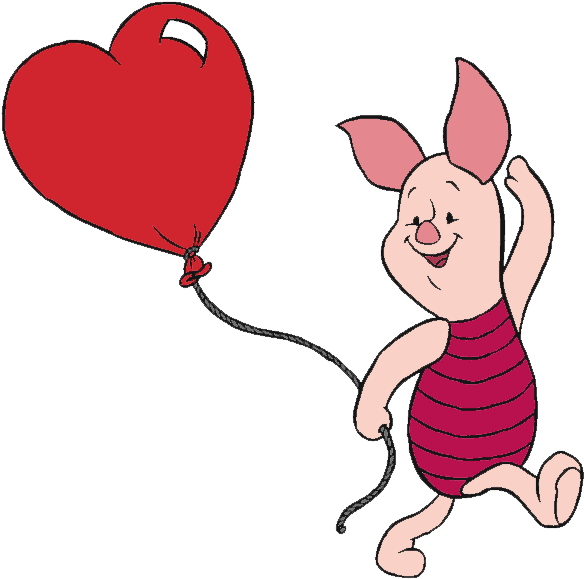 Piglet Clipart - Piglet From Winnie The Pooh (600x598)