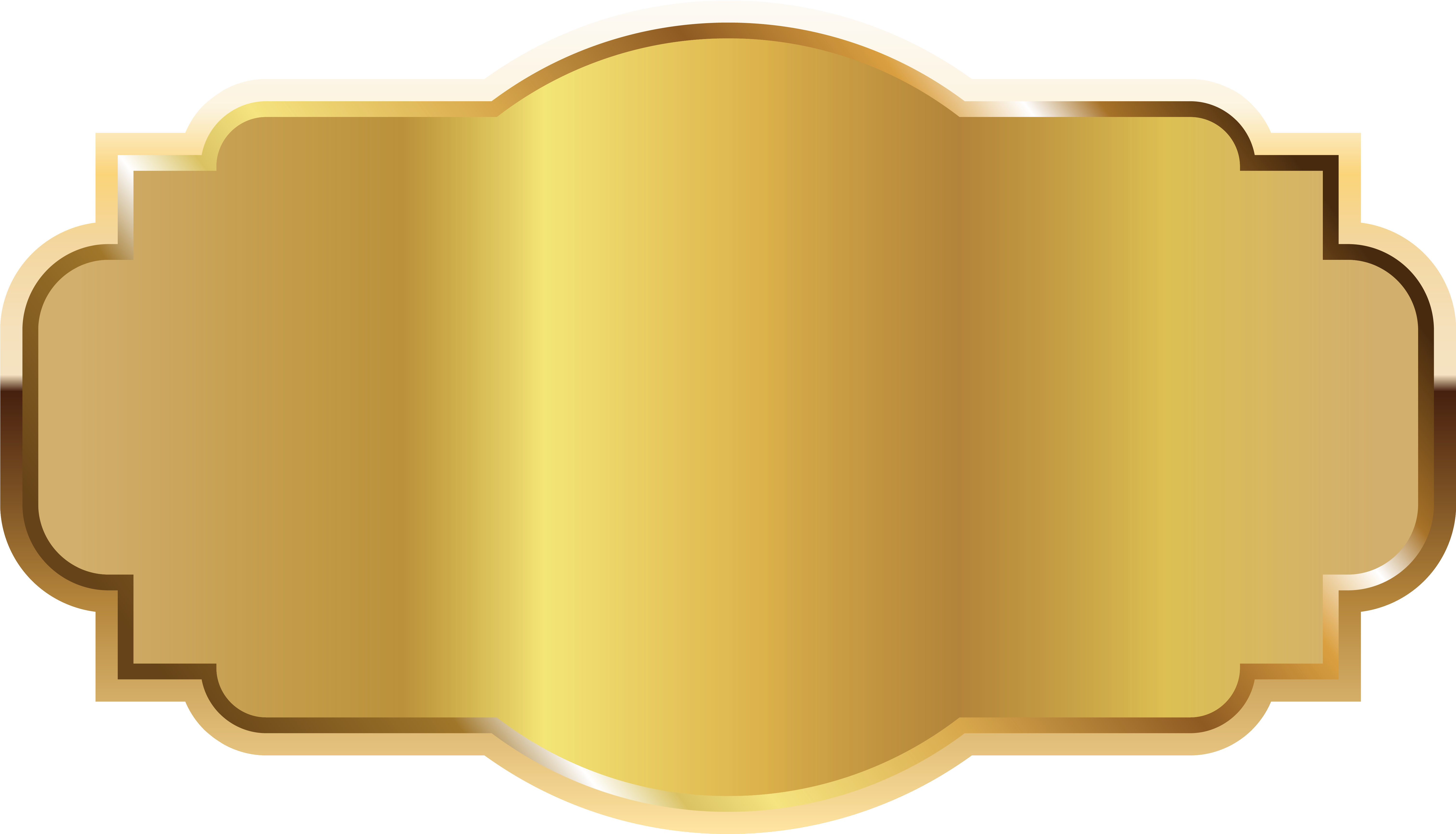 Gold Label Template Clipart Png Imageu200b Gallery - Gold Labels Png.