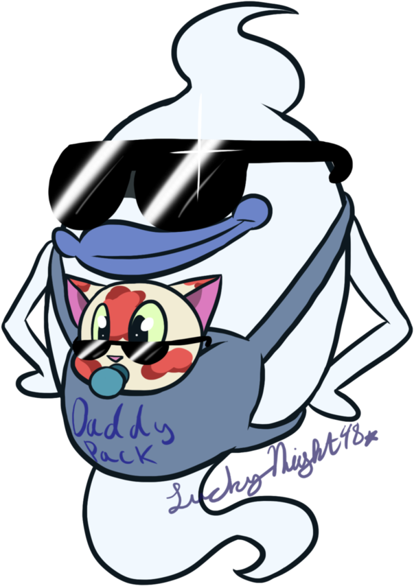 Chilling In The Daddy Pack By Luckynight48 - Comics (738x1082)