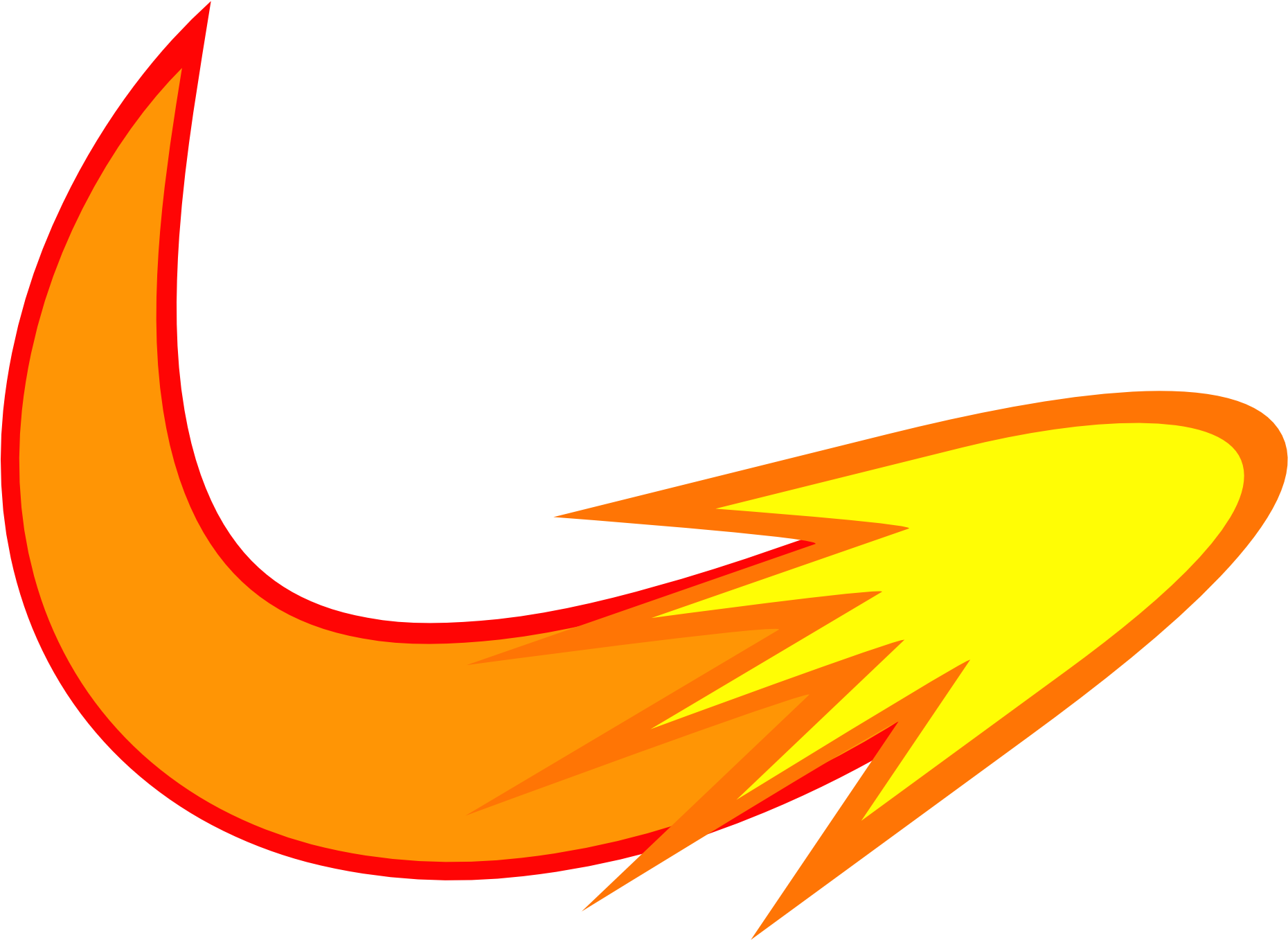 Comet Clipart Transparent Pencil And In Color - Clip Art (2000x1519)