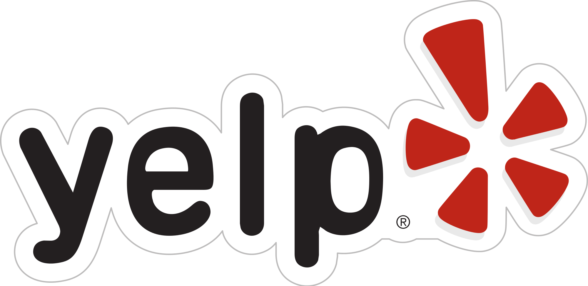 Five Star Rated Premier Company We Are On Yelp - Yelp Logo Png (2000x973)