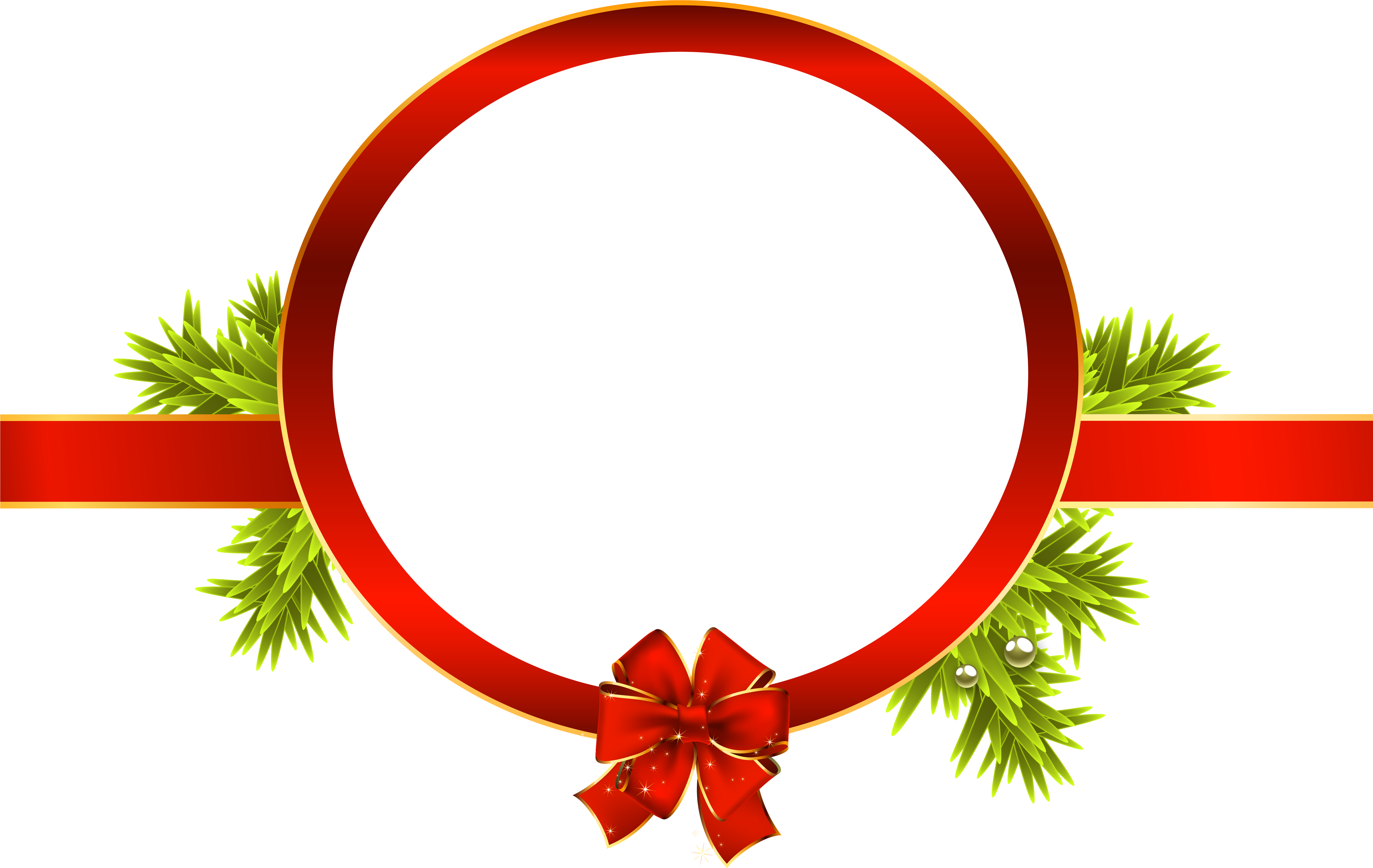 Christmas Label Png Clipart Image - Christmas Label Png (6109x3984)