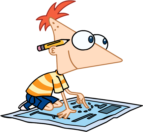 Phineas And Ferb Clip Art - Phineas And Ferb (615x570)