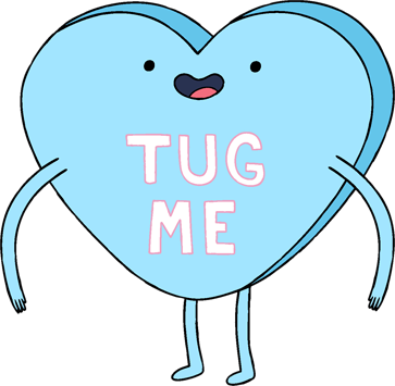 Candy Heart - Adventure Time Heart Character (363x355)
