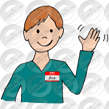 Name Tag Picture - Cartoon (380x380)