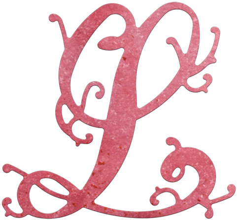 Cheery Lynn Designs Lace Flourish Letter L Die - Cheery Lynn Designs (500x500)