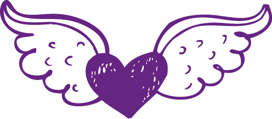 Doodle Hearts Png (558x244)
