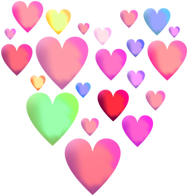 Herd Clipart Transparent Heart - Herz Pink Transparenter Hintergrund (720x720)
