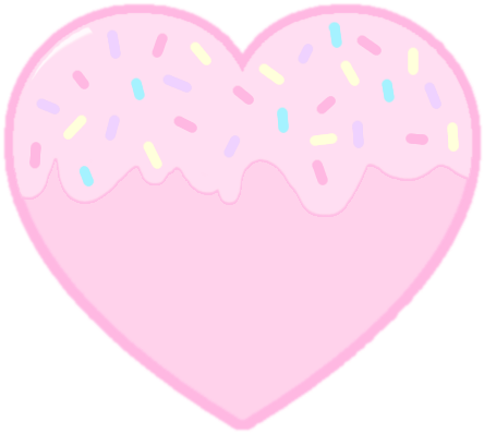 Candy Heart - Circle (473x430)