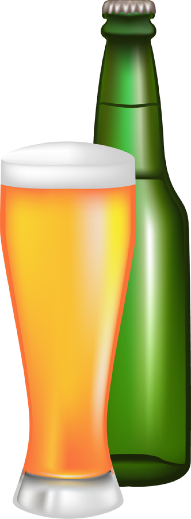 Beer Bottle Clipart Wk Bee10 - Beer Bottle Clipart Free (640x1735)