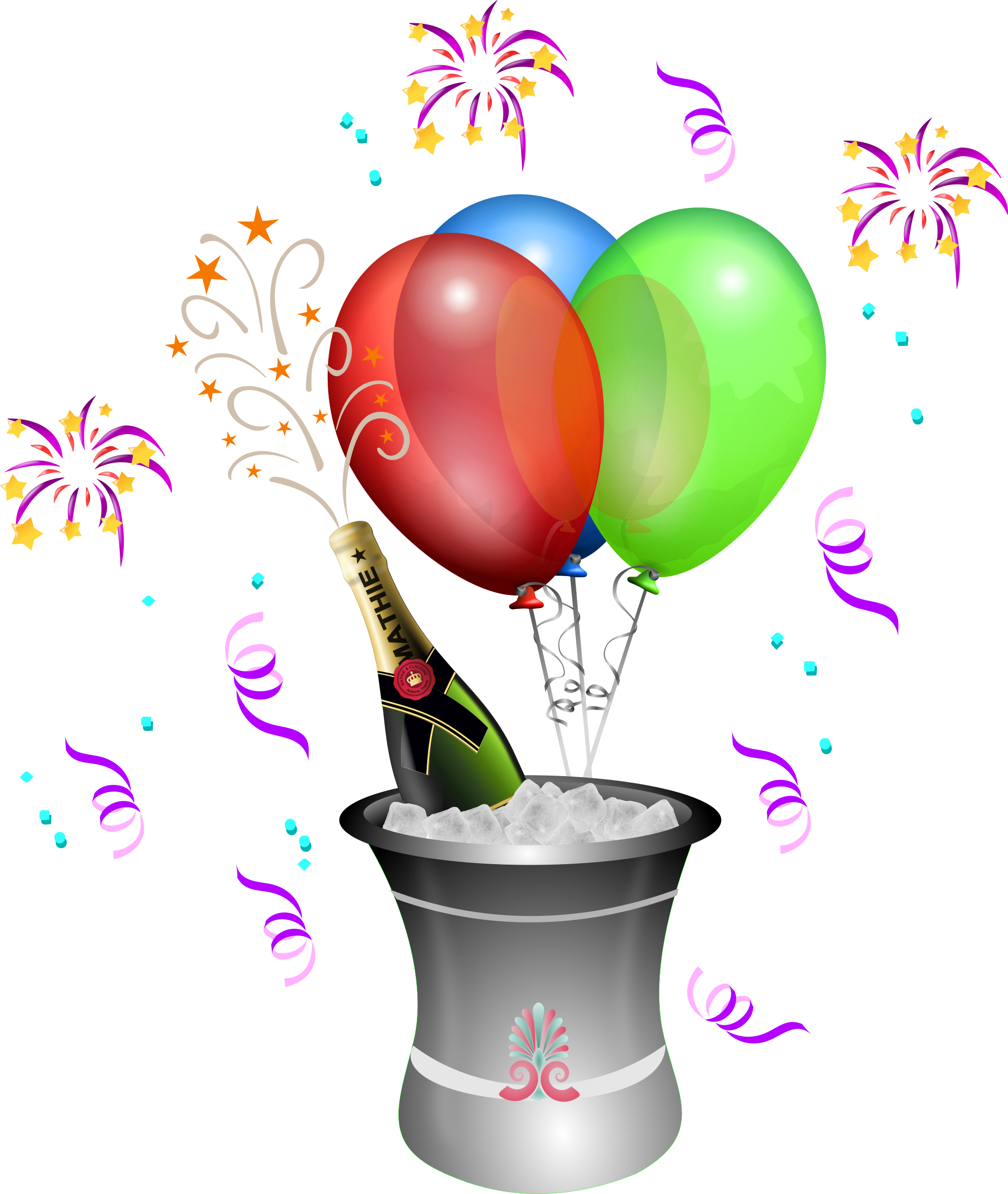 Clipart - Champagne Bottle Clip Art (2027x2400)