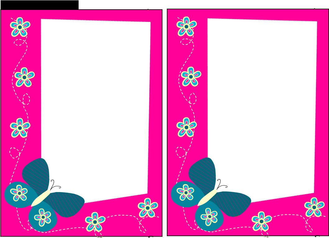 Free Baby Border Templates - Free Baby Border Templates (1100x800)