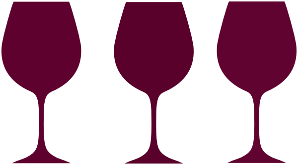 Clipart Of Wine, Glass And Consumption - Clip Art (600x332)