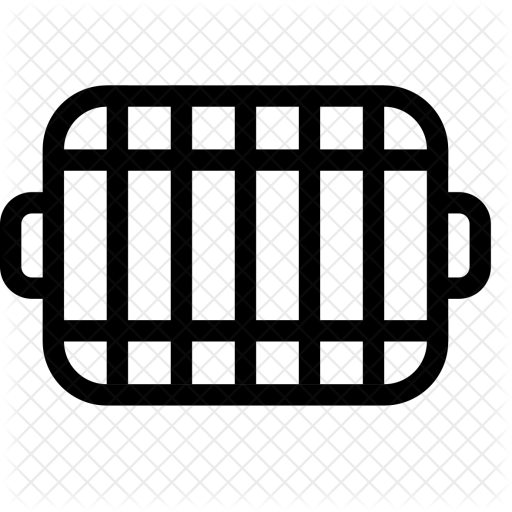 Grill Net Bbq Clipart - Icon (512x512)