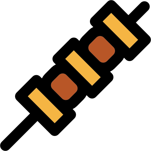Bbq Png Clip Art - Brochette Icon Png (512x512)