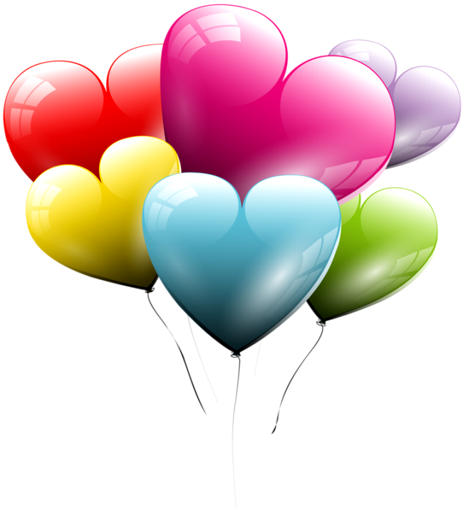 Ballons - Page - Green Balloons Transparent Png (650x713)