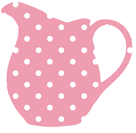 Party, Milk Jug - Polka Dot (472x454)