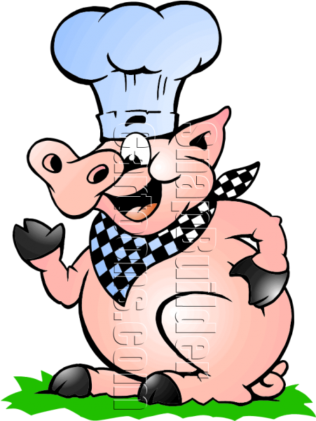 Pig Mascot Logo (600x600)