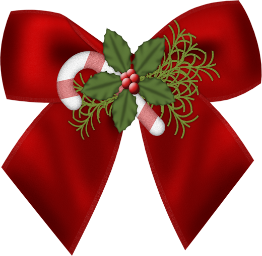 ᘻคɠἶcคℓ CɧʀἶᎦ৳ᘻคᎦ - Red Christmas Bow Cartoon (520x510)