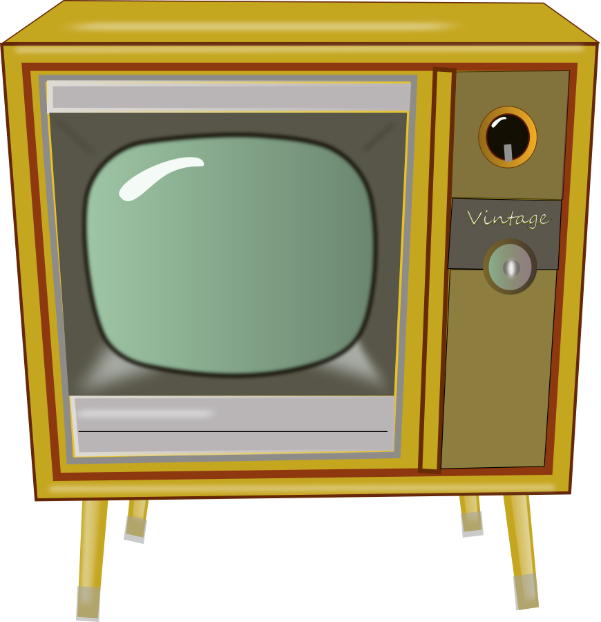Vintage Tv Png Images - Vintage Tv Clipart Png (870x900)