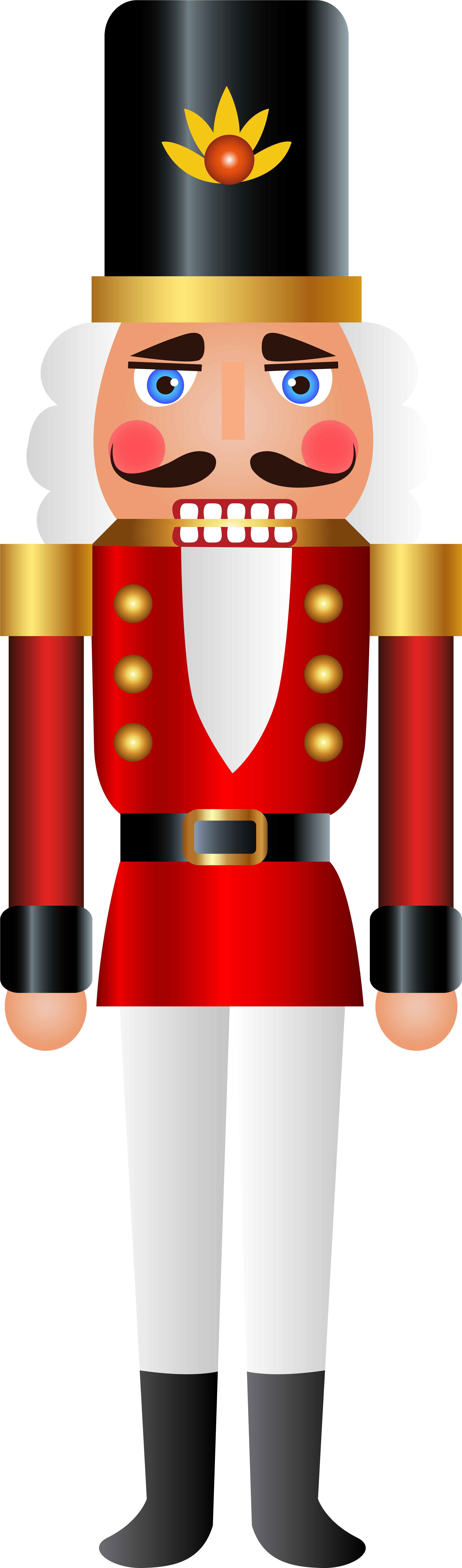 Nutcracker Transparent Png Clip Art Image - Nutcracker Clipart (3429x9709)